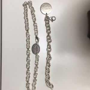 AUTHENTIC Tiffany necklace and bracelet